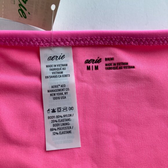 Aerie size M pink swim bottom Medium NWT - Picture 4 of 5